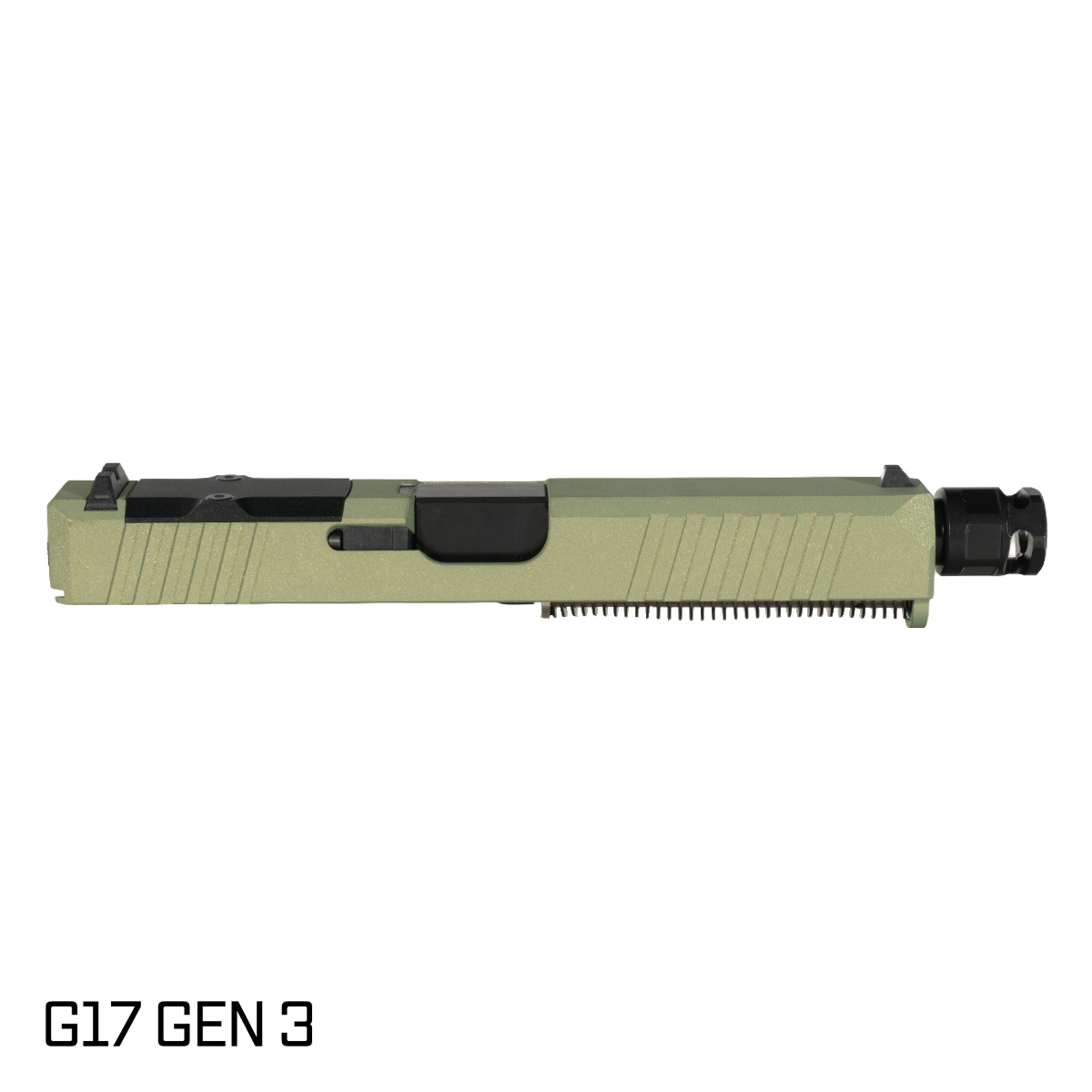 Paladin' Ported Copper PVD Barrel G17 Gen 1-3 Compatible 9MM 416R