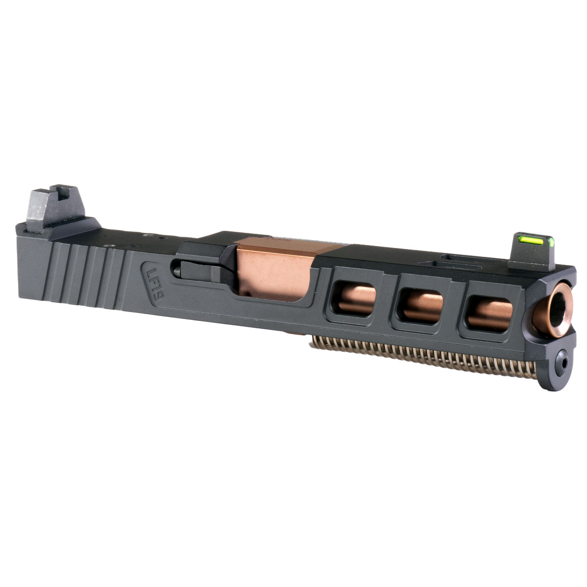 DTT 'Platinaire' 9mm Complete Slide Kit - Glock 19 Gen 1-3 Compatible
