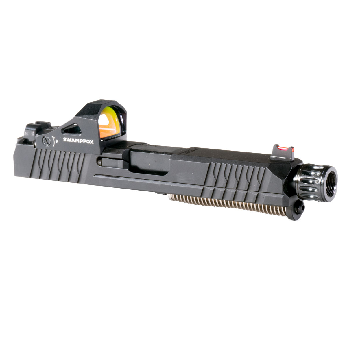 DTT 'Pouli w/ Swampfox Justice RMR' 9mm Complete Slide Kit - Glock 19 Gen 1-3 Compatible
