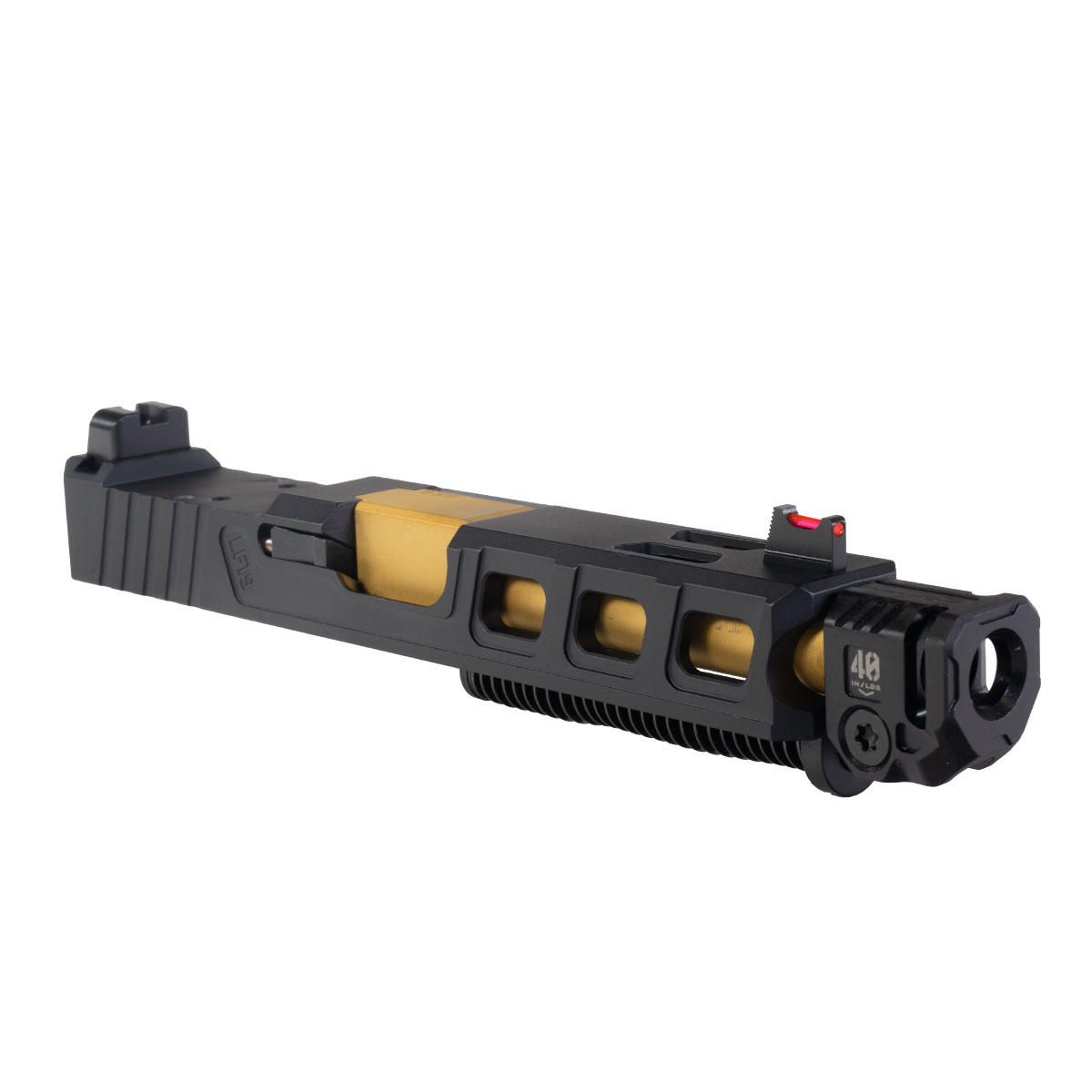 DD 'Dangan w/ Strike Industries Compensator' 9mm Complete Slide Kit - Glock 19 Gen 1-3 Compatible