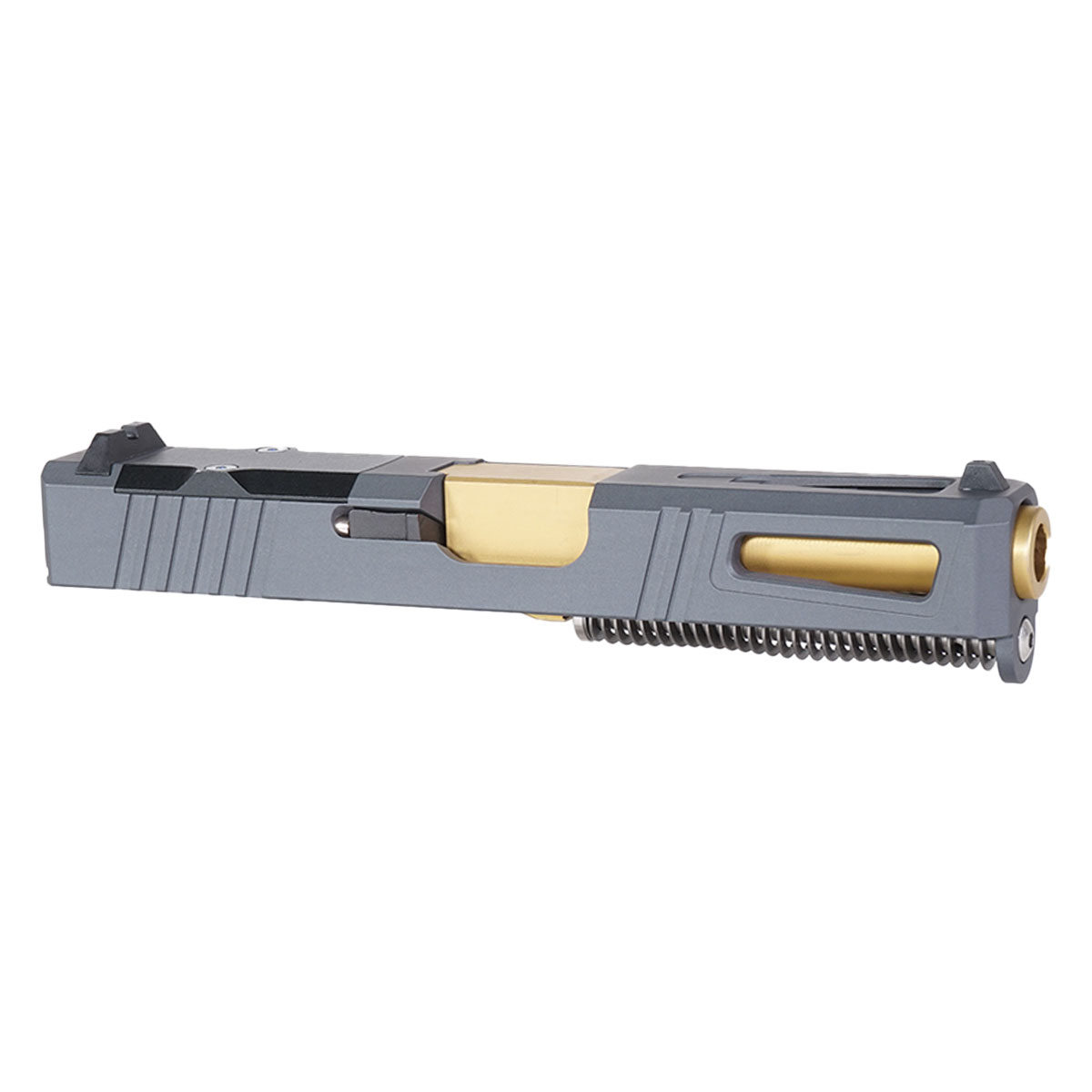 DTT 'Gold Strike' 9mm Complete Slide Kit - Glock 19 Gen 1-3 Compatible