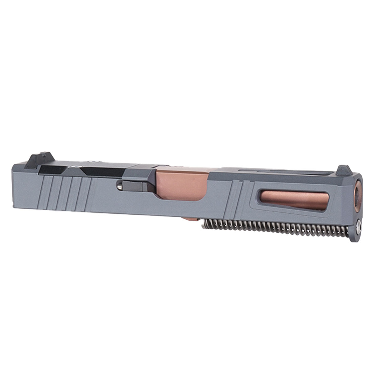 DD 'Bronzesmith' 9mm Complete Slide Kit - Glock 19 Gen 1-3 Compatible