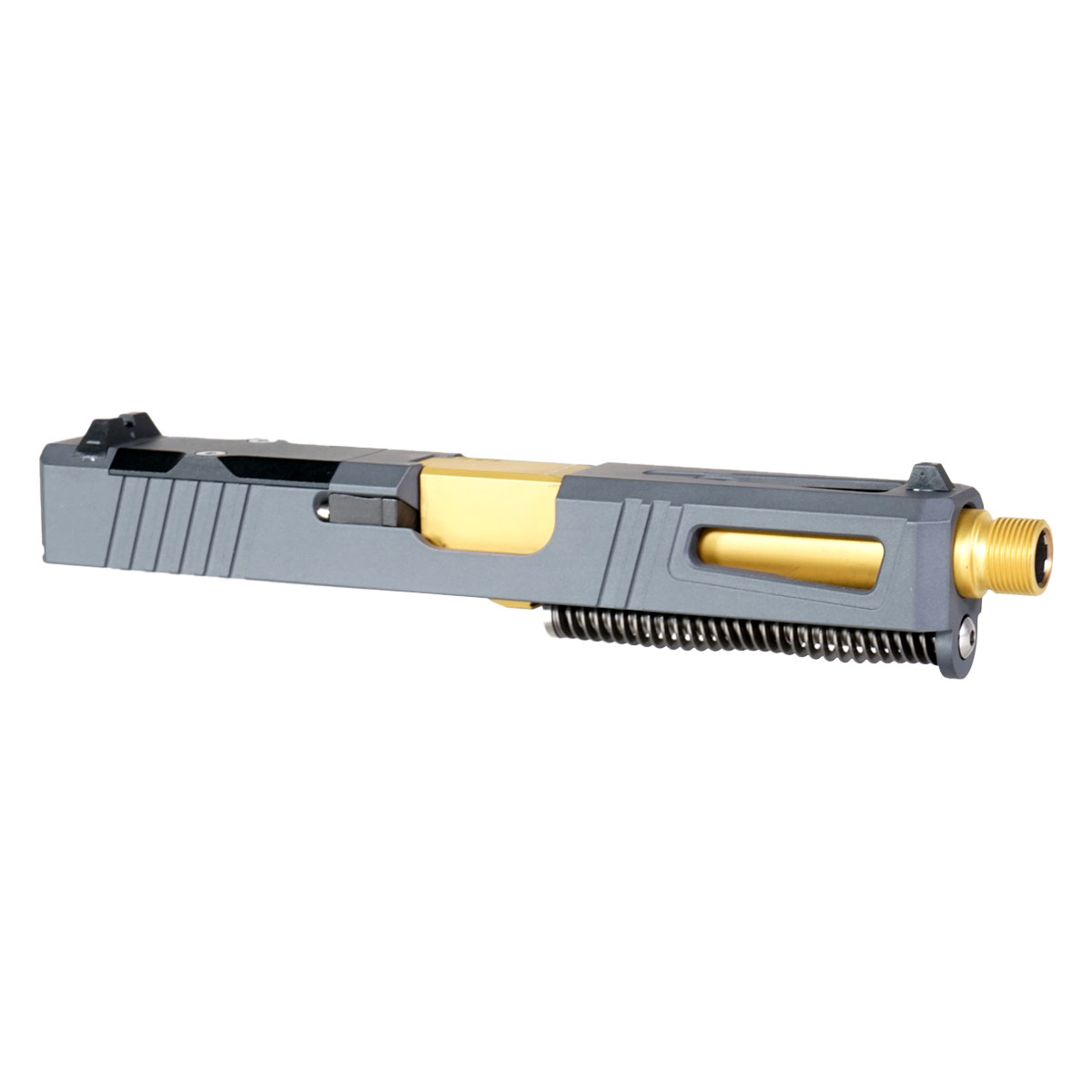 DTT Stiffler MFG Yellow Sun G19 Compatible Complete Glock Slides