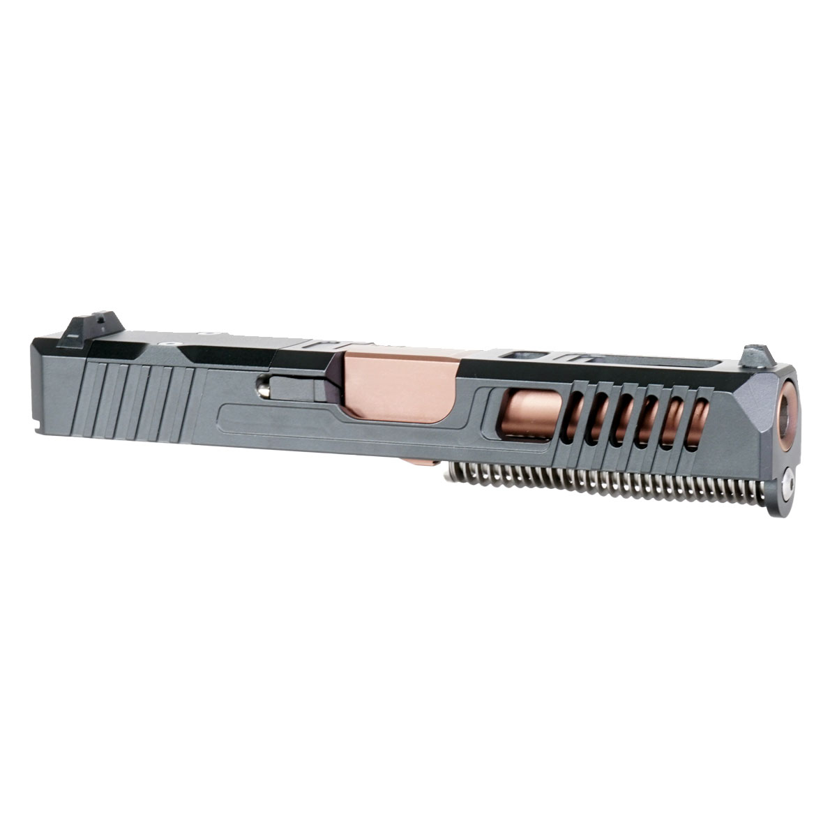 DTT 'White Wood' 9mm Complete Slide Kit - Glock 19 Gen 1-3 Compatible