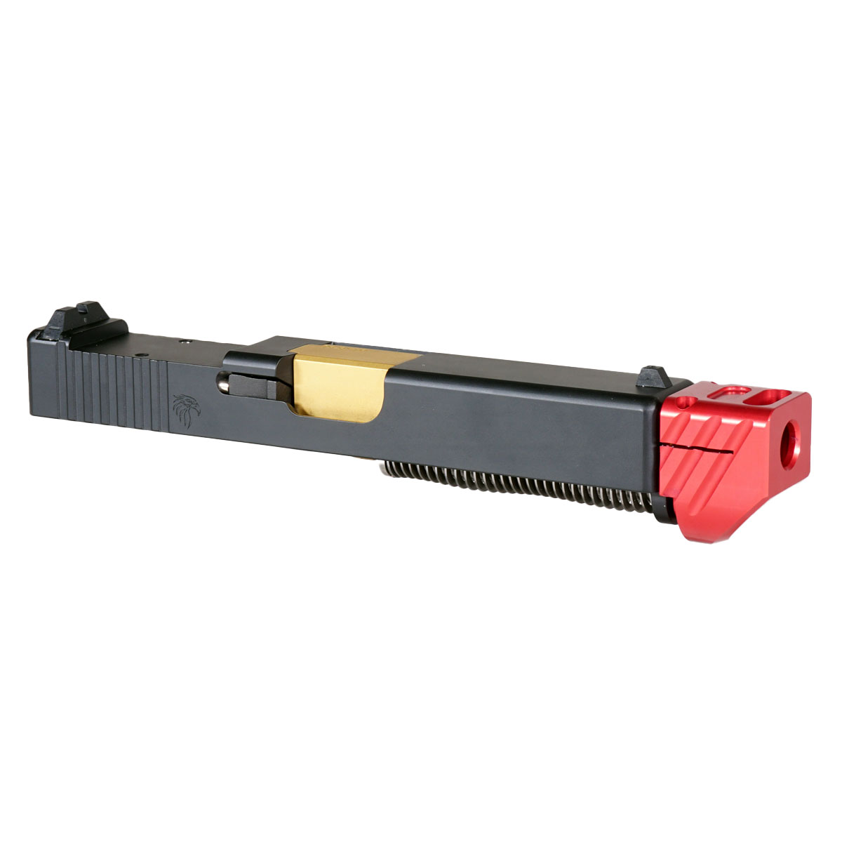 MMC 'Skyflash V3 w/ Red Compensator' 9mm Complete Slide Kit - Glock 19 Gen 1-3 Compatible
