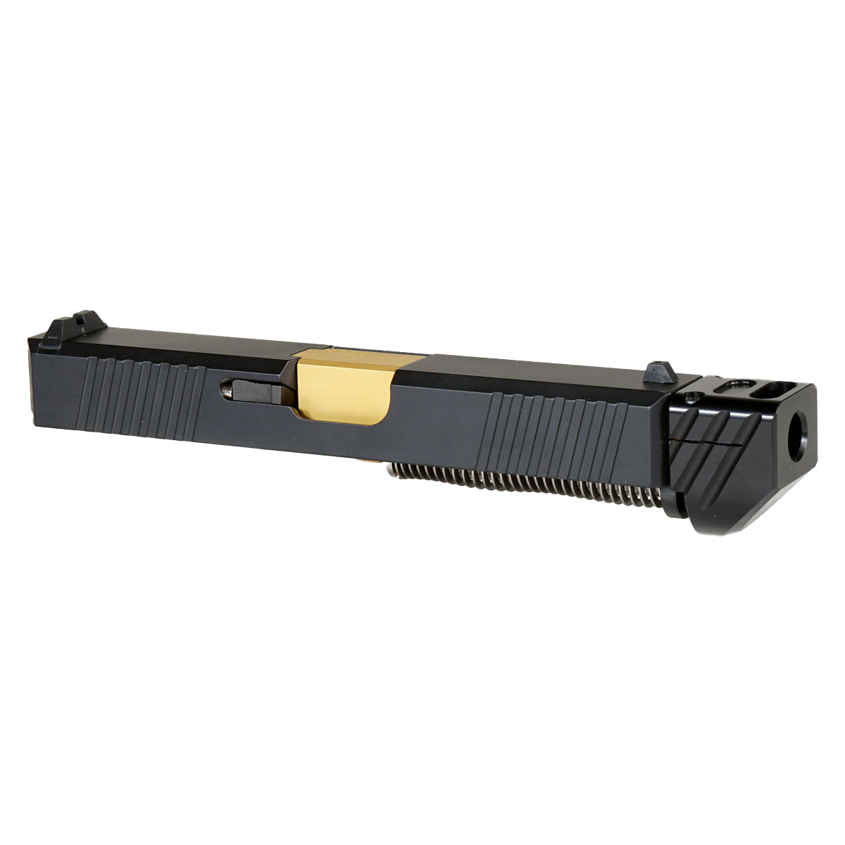 OTD 'Oakley V4 w/ Black Compensator' 9mm Complete Slide Kit - Glock 19 Gen 1-3 Compatible