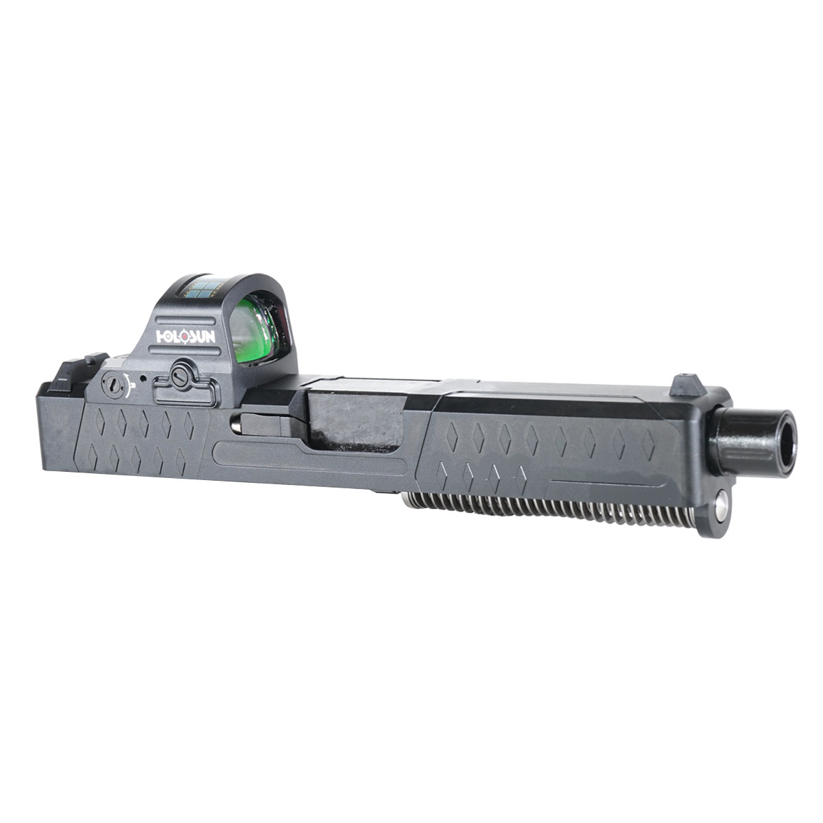 MMC 'Brazen Beauty w/ Holosun 507C-X2' 9mm Glock 19 Compatible Complete Slide Kit - For G19 Gen 1-3