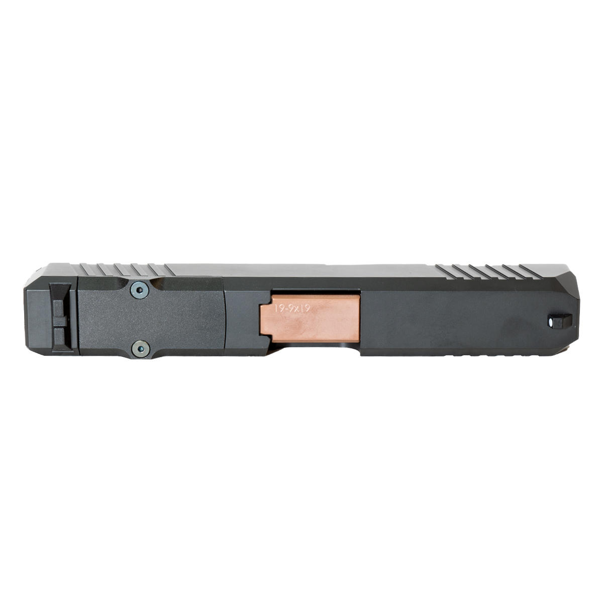 Complete Slide For Glock 19 Gen 3 – PVD Copper Barrel, RMR Optic Ready, Window Cut