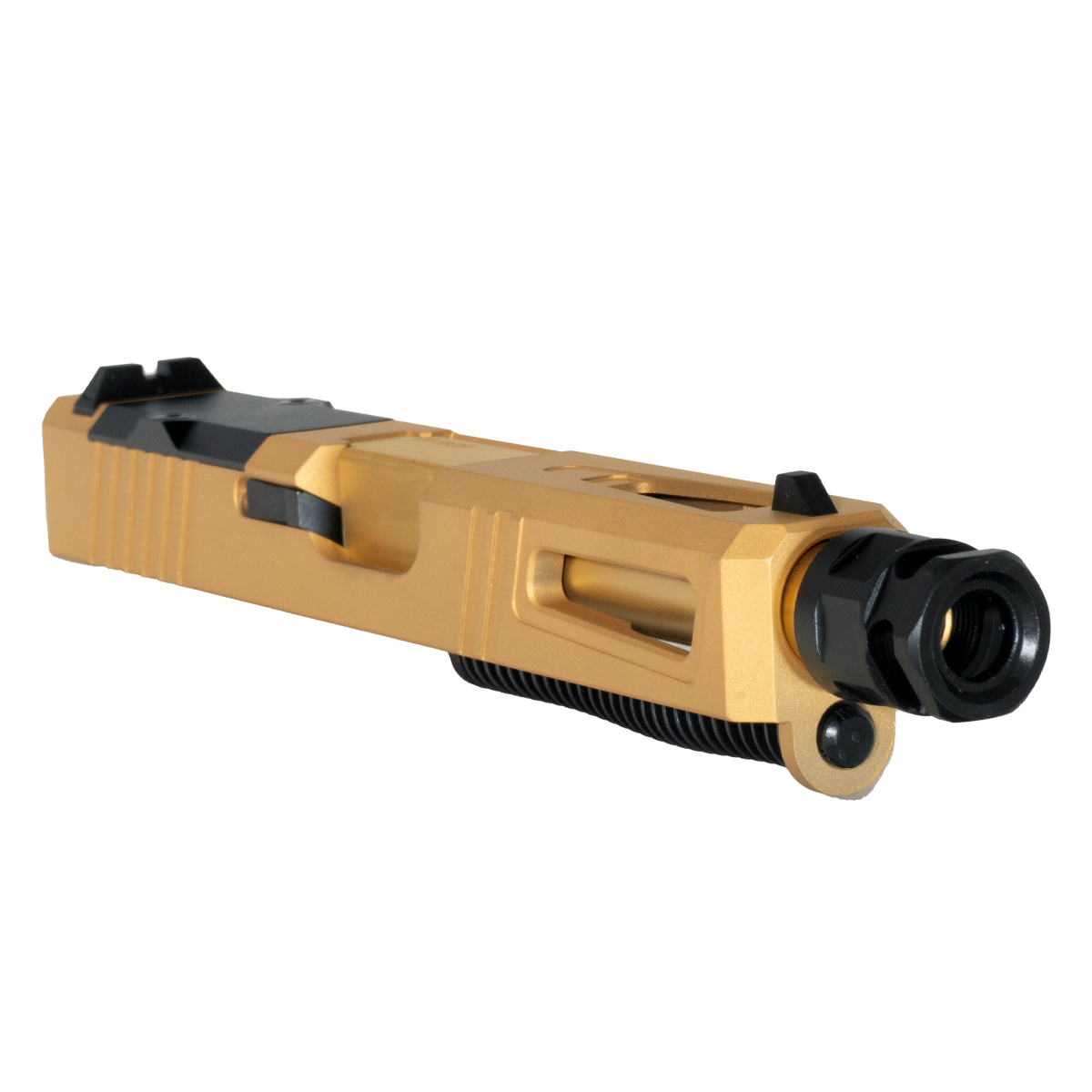 DTT 24K Magic Glock 19 Compatible Complete Slide Kit