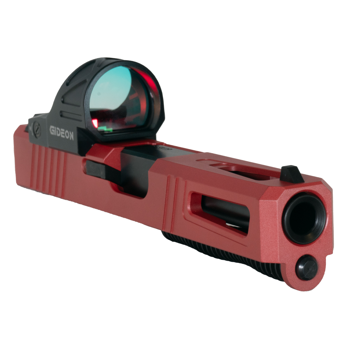 DTT Stiffler MFG Hanse Glock 19 Compatible Complete Slide Kit Ft. Gideon Optics Omega (SRO Compatible) Single Red Dot