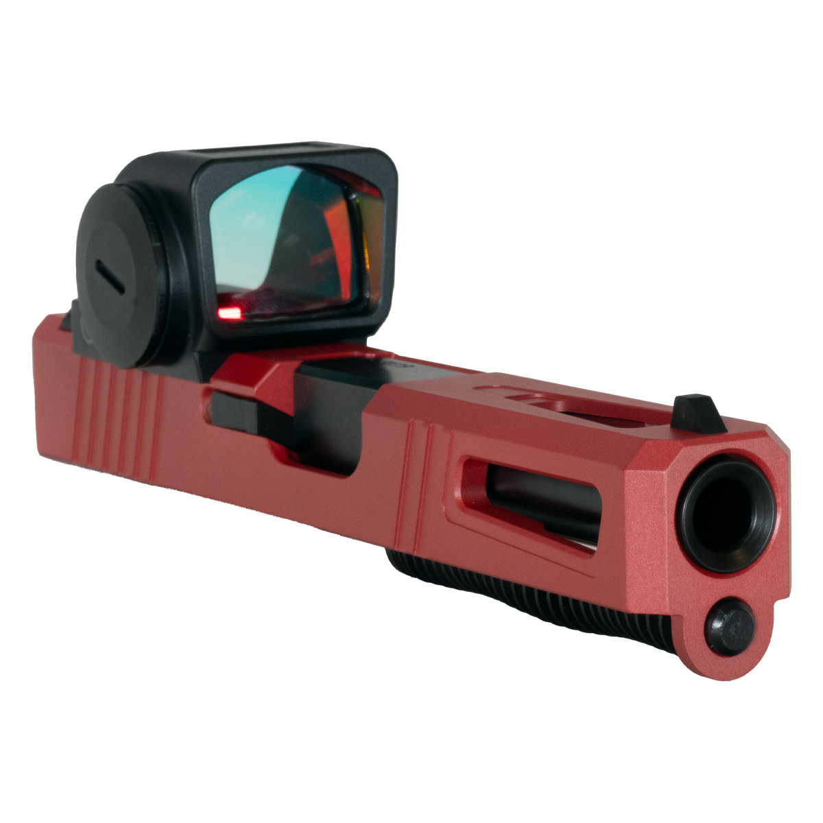 DTT Stiffler MFG Hanse Glock 19 Compatible Complete Slide Kit Ft. Gideon Optics Granite (RMR Footprint) Competition Single Red Dot