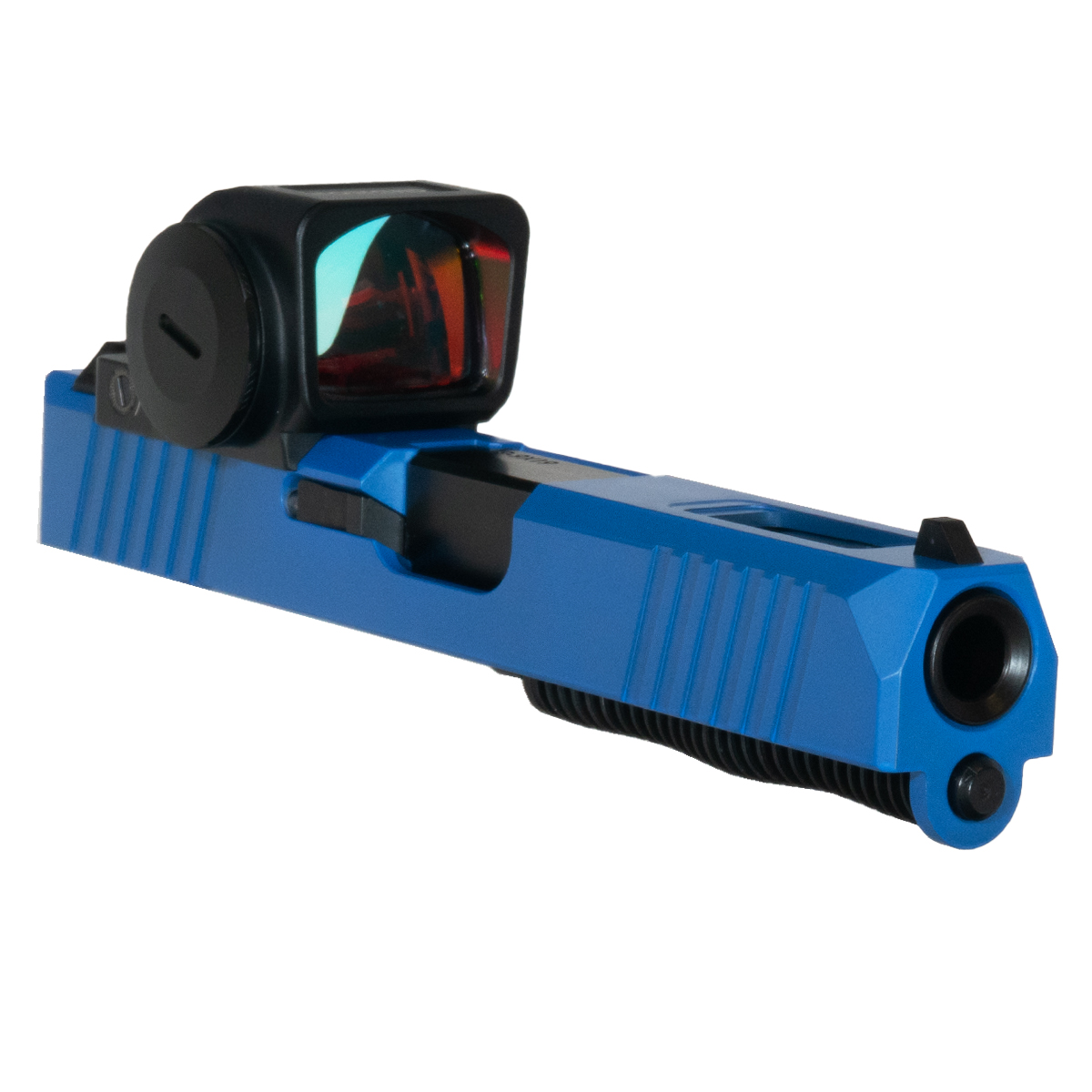 DTT Stiffler MFG Darkwater Glock 19 Compatible Complete Slide Kit w/ Gideon Optics Granite (RMR Footprint) Competition Single Red Dot