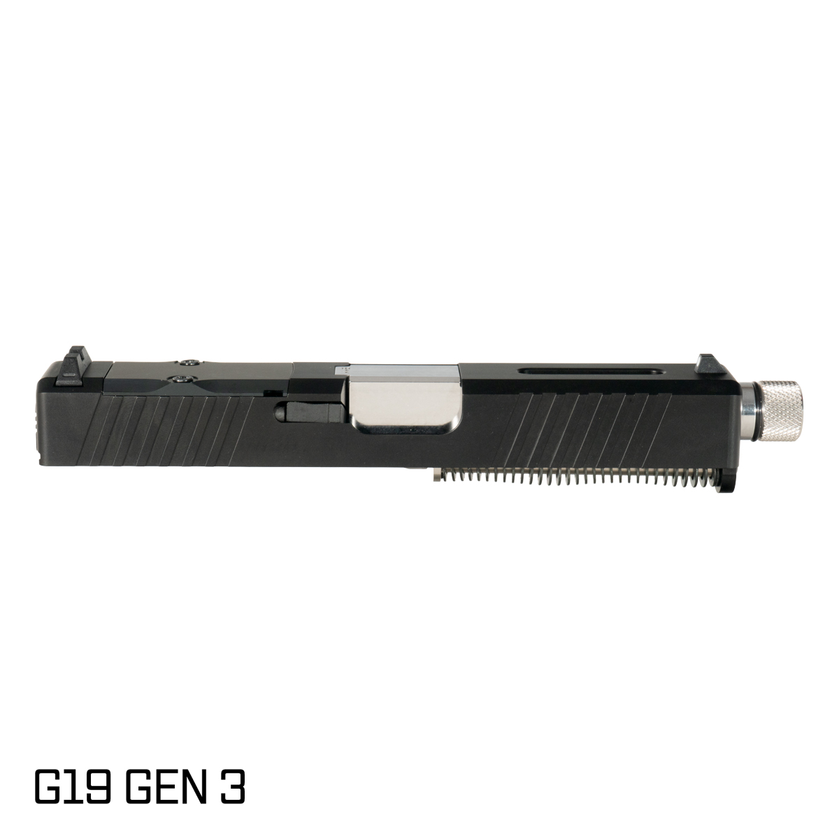 Davidson Defense Blemished 'Ol Reliable Threaded Stainless Barrel G19 Gen 1-3 Compatible 9MM Complete Slide Kit