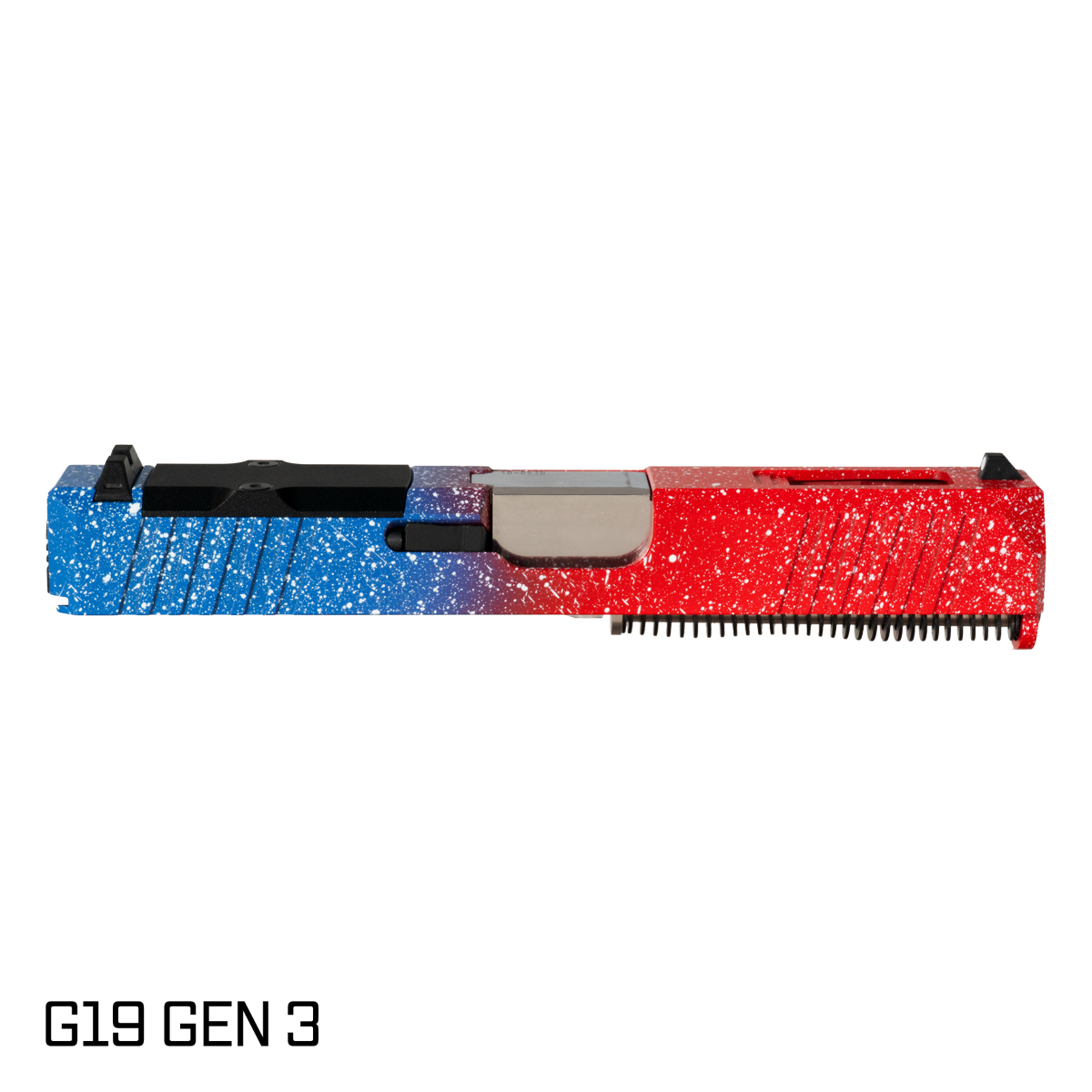 DTT Stiffler MFG Wayfinder Ported Stainless G19 Gen 1-3 Compatible 9MM USA Cerakote Complete Slide Kit