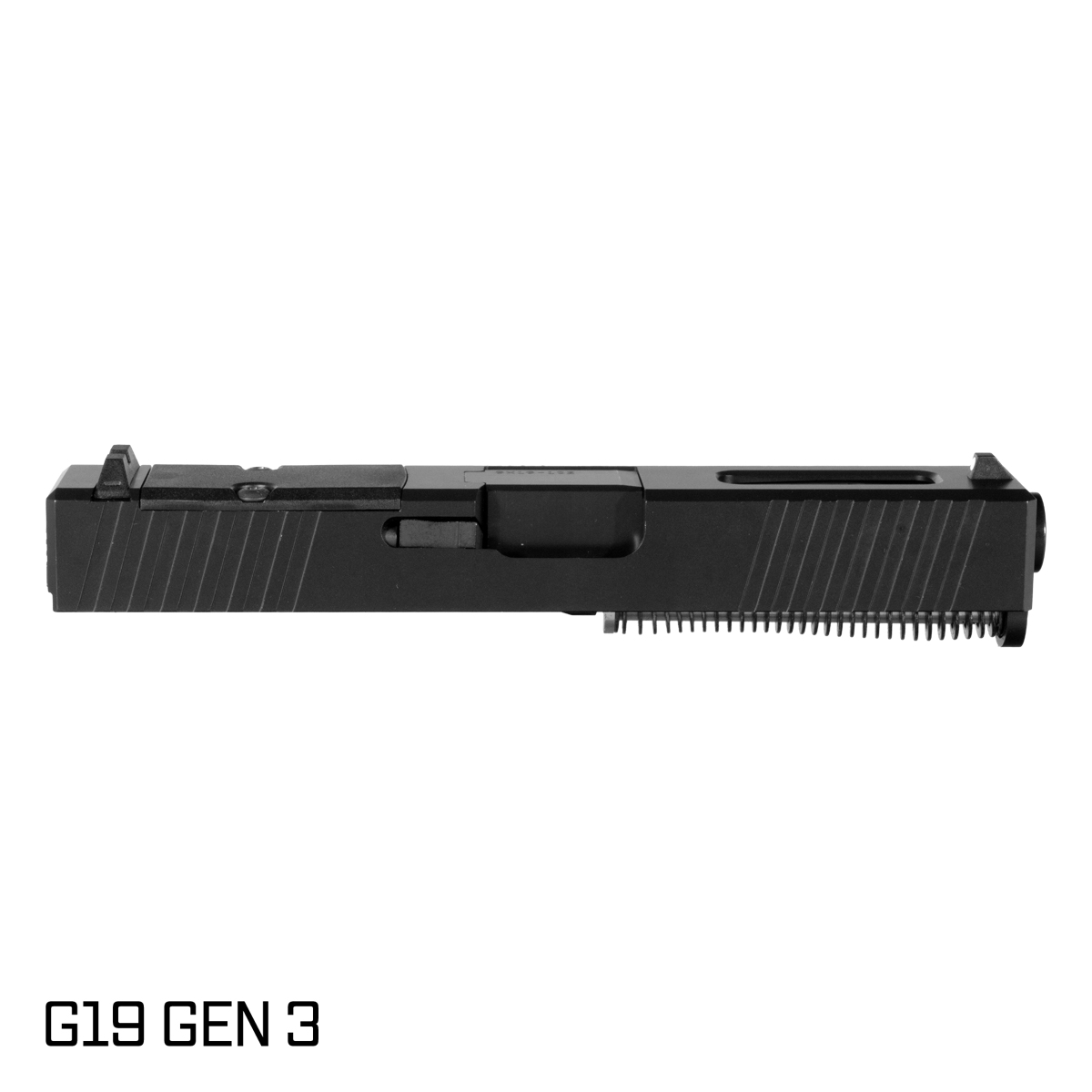 Davidson Defense Paladin Nitride Barrel G19 Gen 1-3 Compatible 9MM Black Nitride Complete Slide Kit