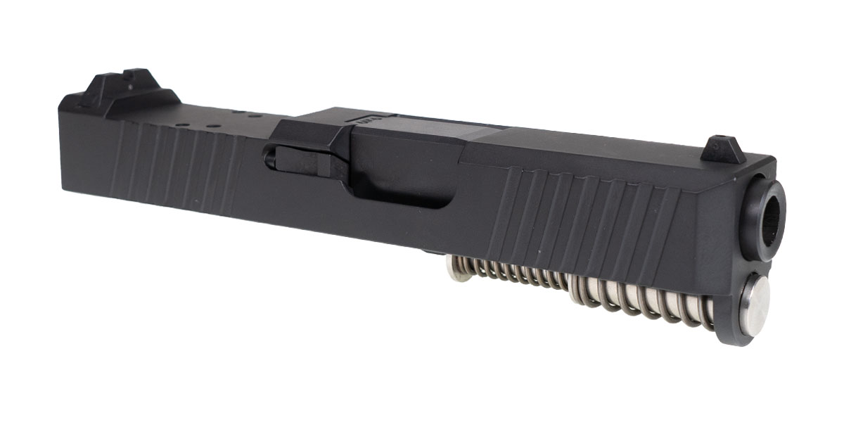 DTT 'Snubby' 9mm Complete Slide Kit - Glock 26 Gen 1-3 Compatible