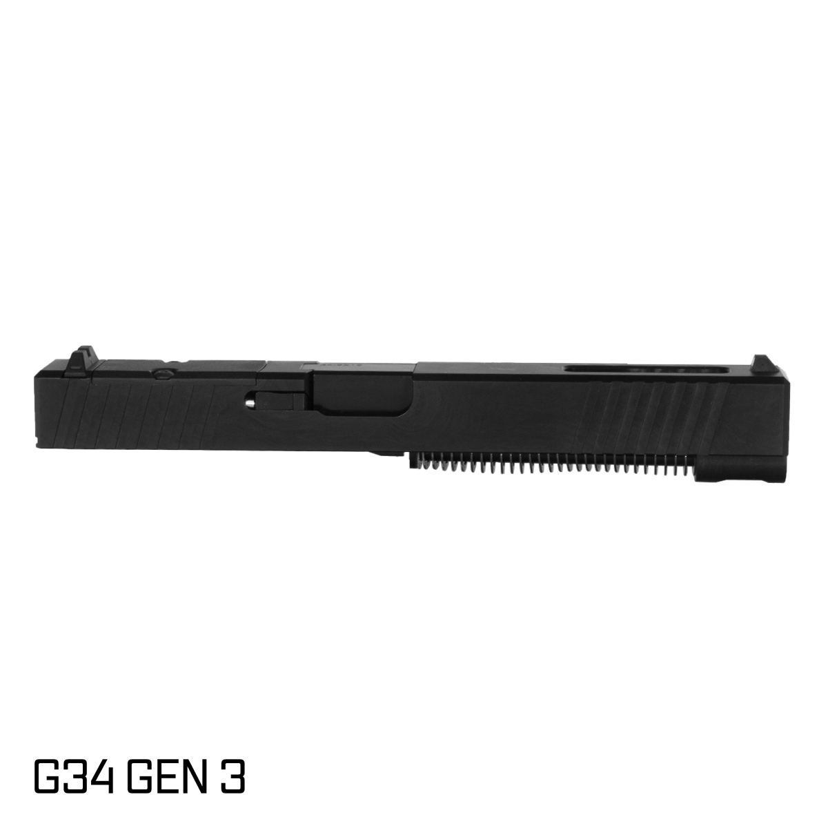 Davidson Defense Tribunal Ported Nitride Barrel G34 Gen 3-4 Compatible 9MM Black RMR Complete Slide