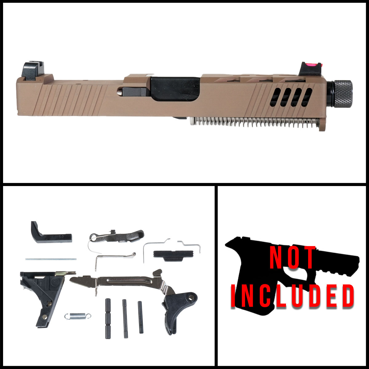 MMC 'SafeZone' 9mm Full Gun Kit - Glock 19 Gen 1-3 Compatible