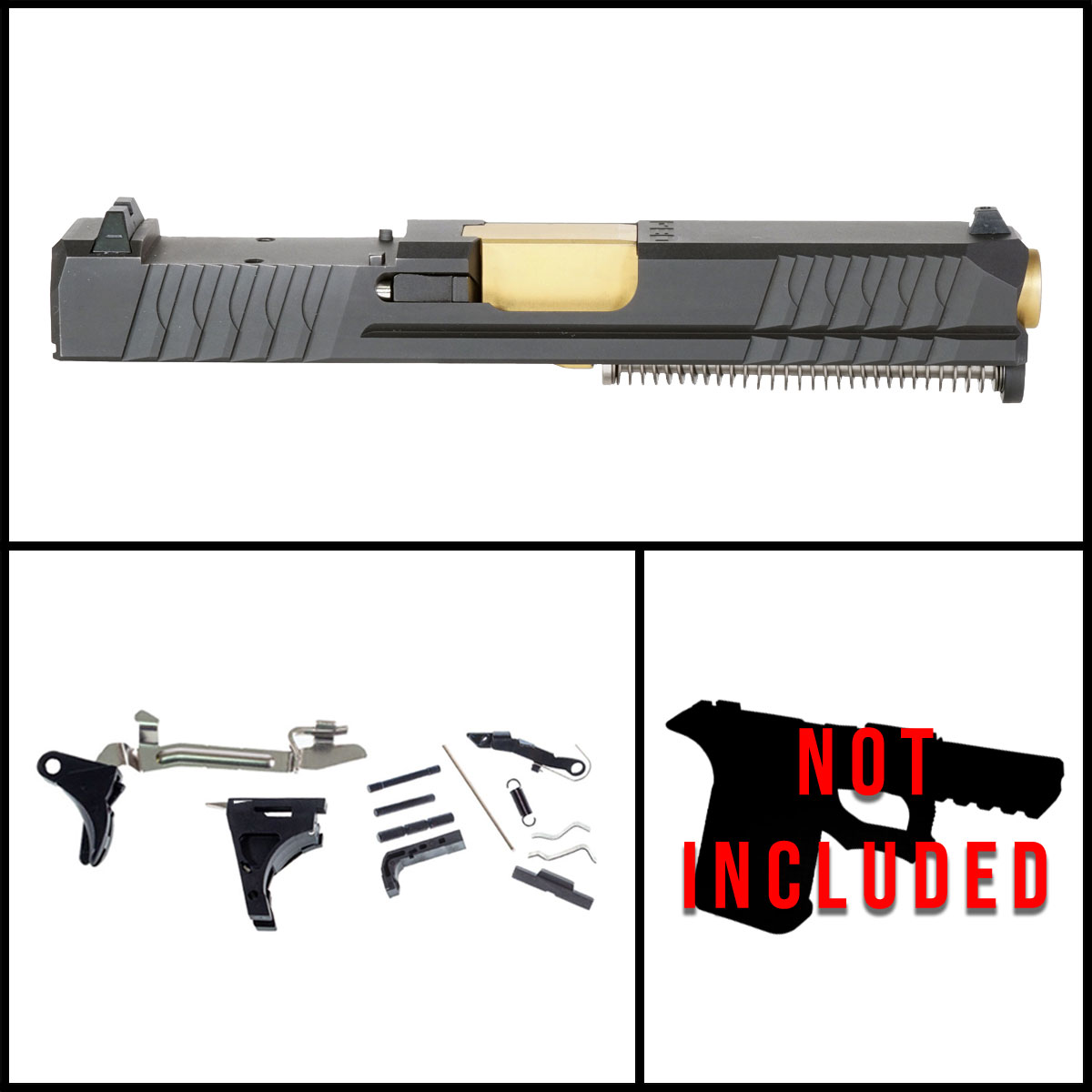 DTT 'Ares' 9mm Complete Full Gun Kit - Glock 19 Gen 1-3 Compatible