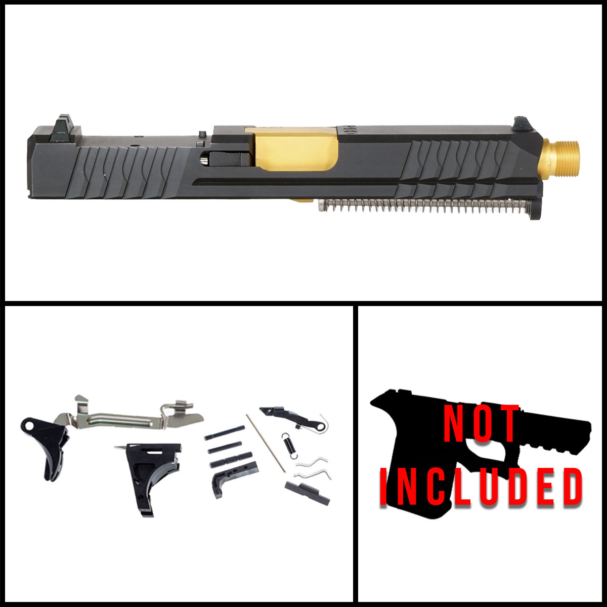 DTT 'Suffrage' 9mm Full Gun Kit - Glock 19 Gen 1-3 Compatible