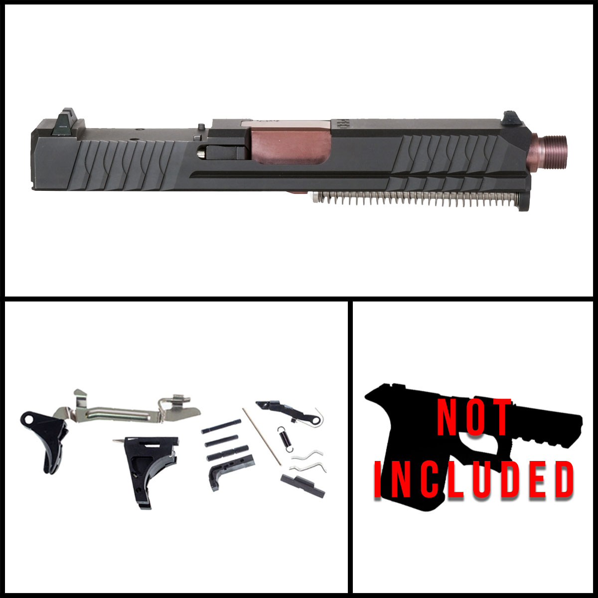 DTT 'Catan' 9mm Full Gun Kit - Glock 19 Gen 1-3 Compatible