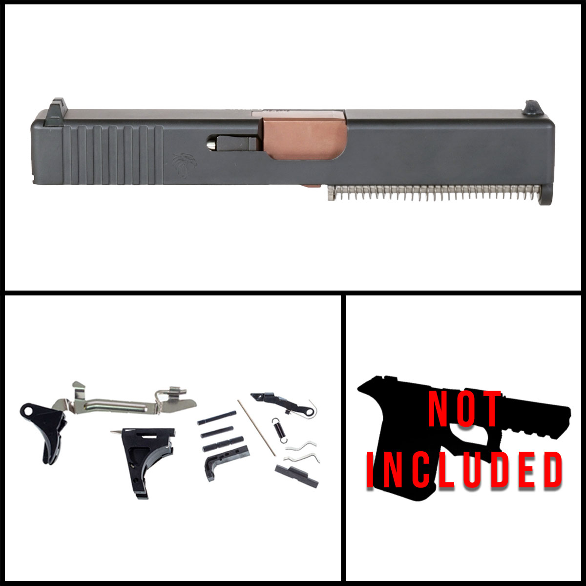DTT 'Diffuser' 9mm Full Gun Kit - Glock 19 Gen 1-3 Compatible