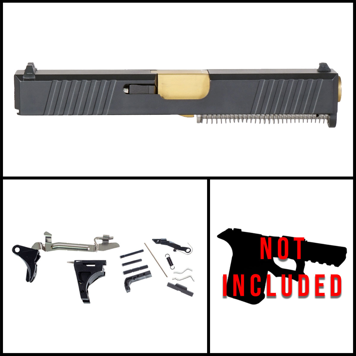 DTT 'Rogue' 9mm Full Gun Kit - Glock 19 Gen 1-3 Compatible