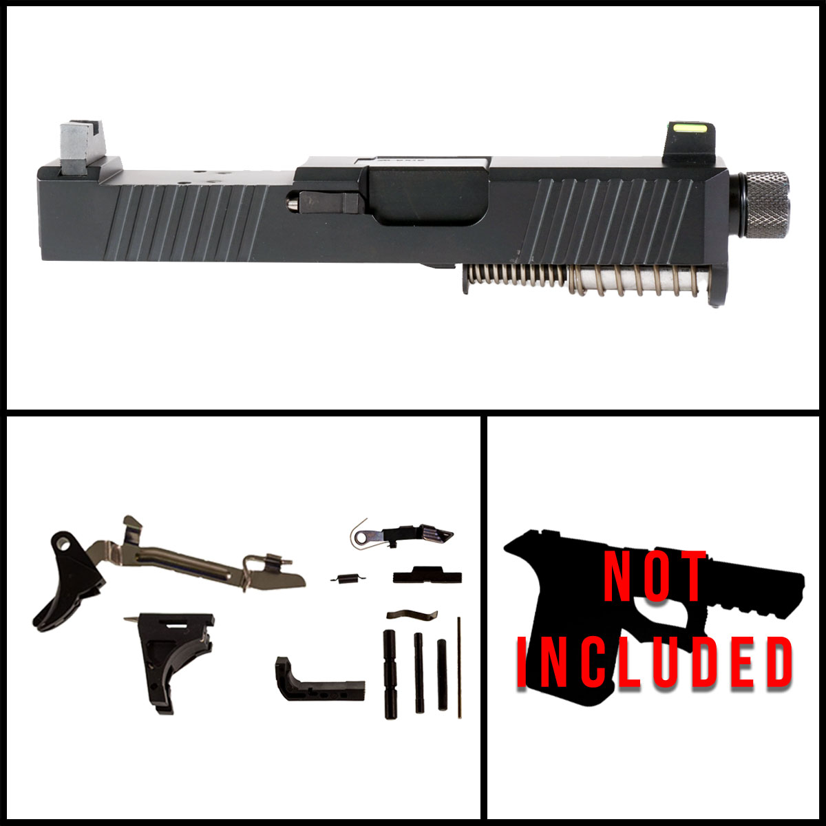 OTD 'Creature Fear' 9mm Full Gun Kit - Glock 26 Gen 1-3 Compatible