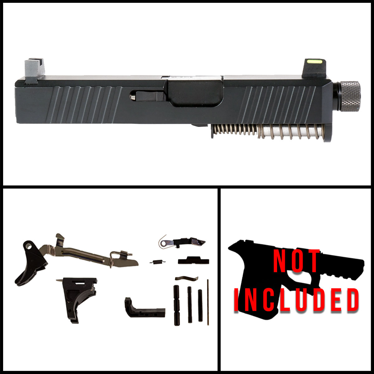 DD 'Homeland Security' 9mm Full Gun Kit - Glock 26 Gen 1-3 Compatible