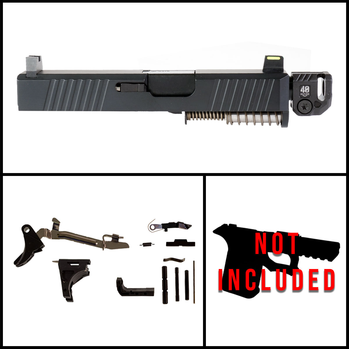 DTT 'Joint Resolution' 9mm Full Gun Kit - Glock 26 Gen 1-3 Compatible