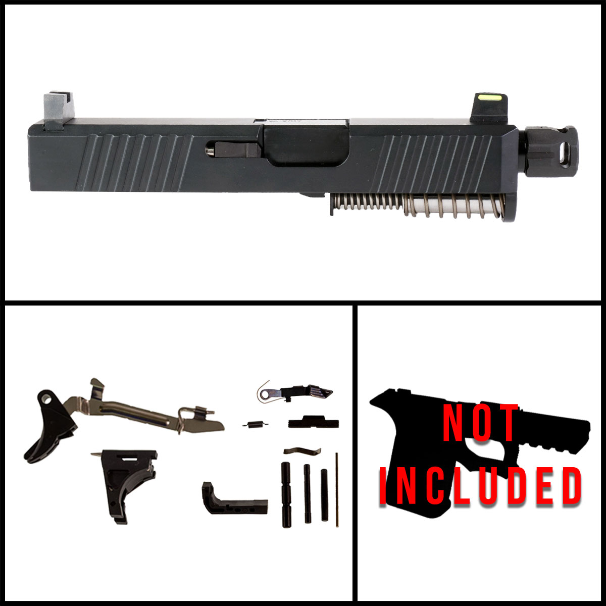 DTT 'Providence Power' 9mm Full Gun Kit - Glock 26 Gen 1-3 Compatible