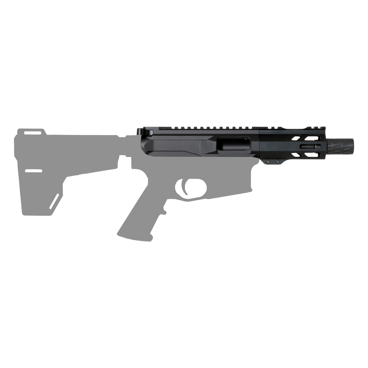 PREASSEMBLED-Davidson Defense 'Tiny Titan' 4-inch AR-15 10mm Nitride ...