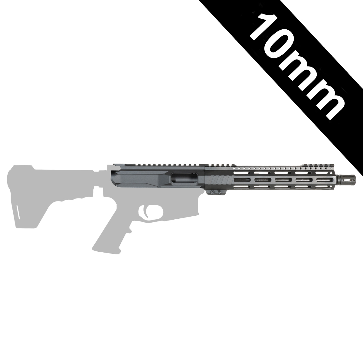 Davidson Defense Isil 10.5-inch AR-15 10MM Pistol Upper Build Kit