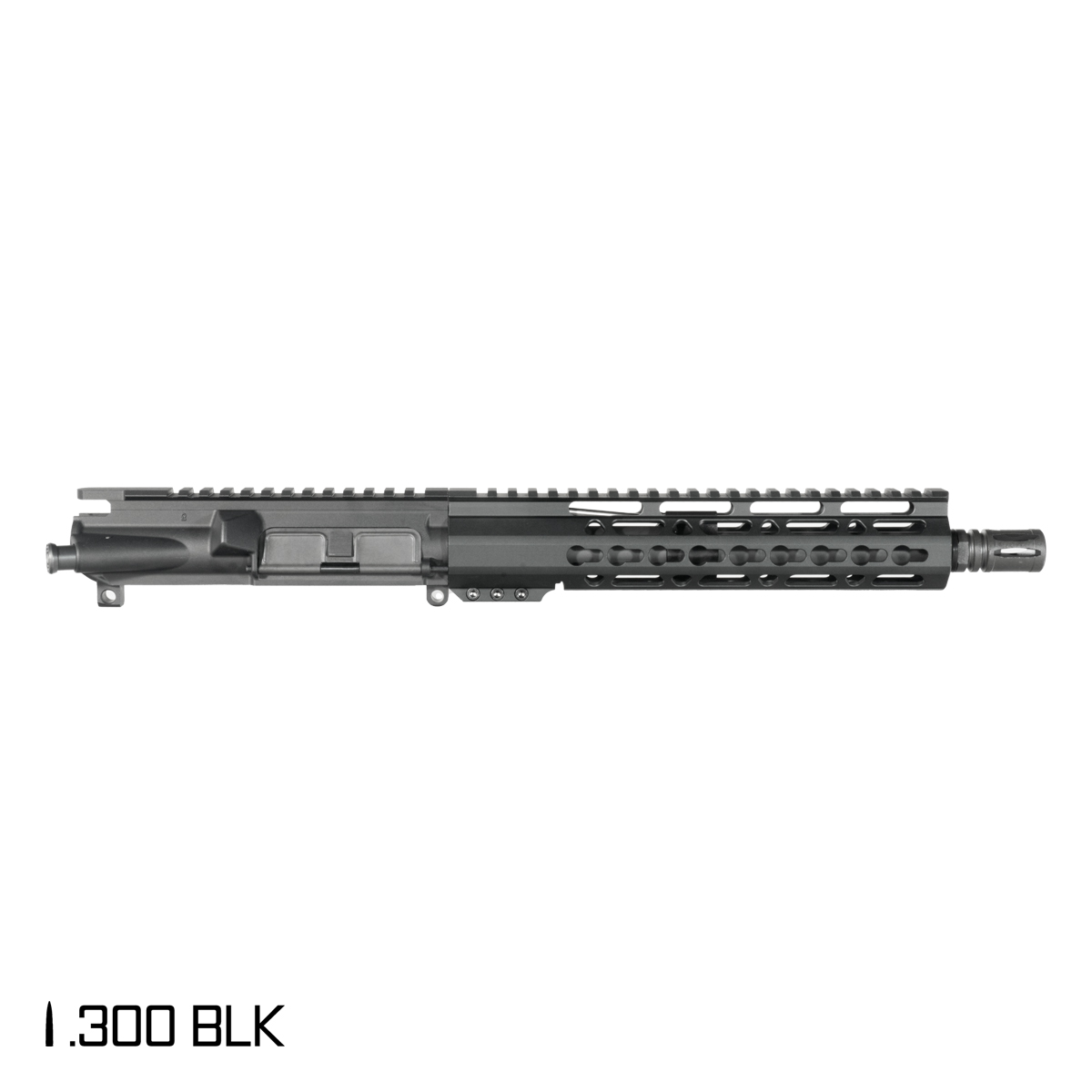 Davidson Defense Mutton Chops V2 10.5-inch Pistol-Gas 1:8 .300 BLK AR-15 Freefloat Keymod Handguard Pistol Upper Build Kit
