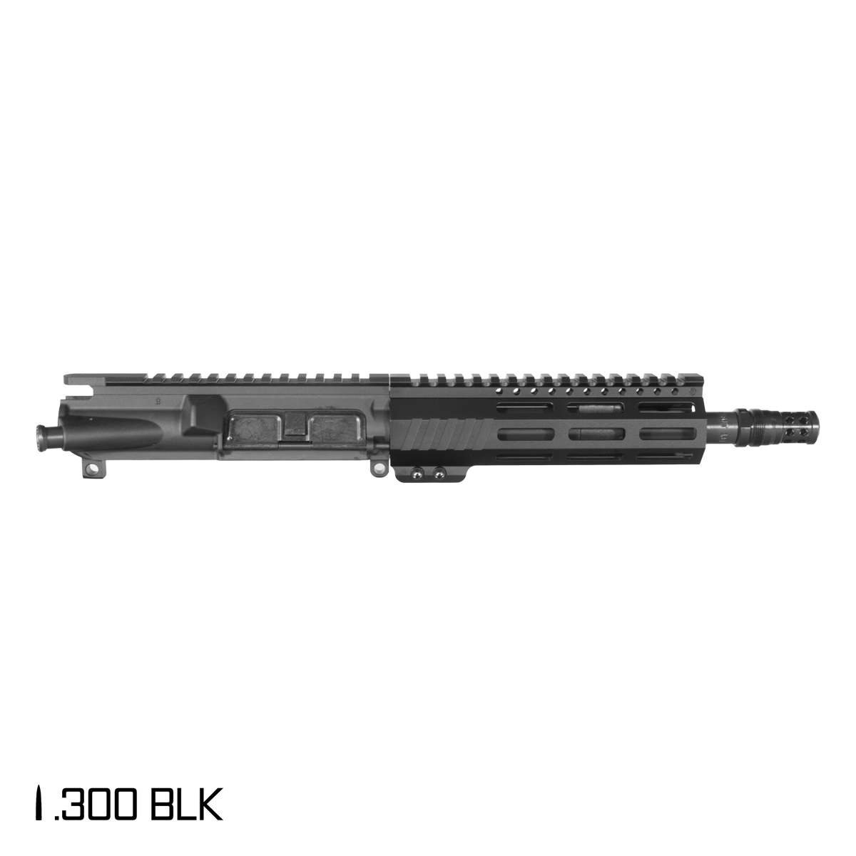 Davidson Defense Aegis w/ DTT Plan B Radial Brake 8.5-inch Pistol-Gas 1:8 .300 BLK AR-15 Freefloat Keymod Handguard Pistol Upper Build Kit