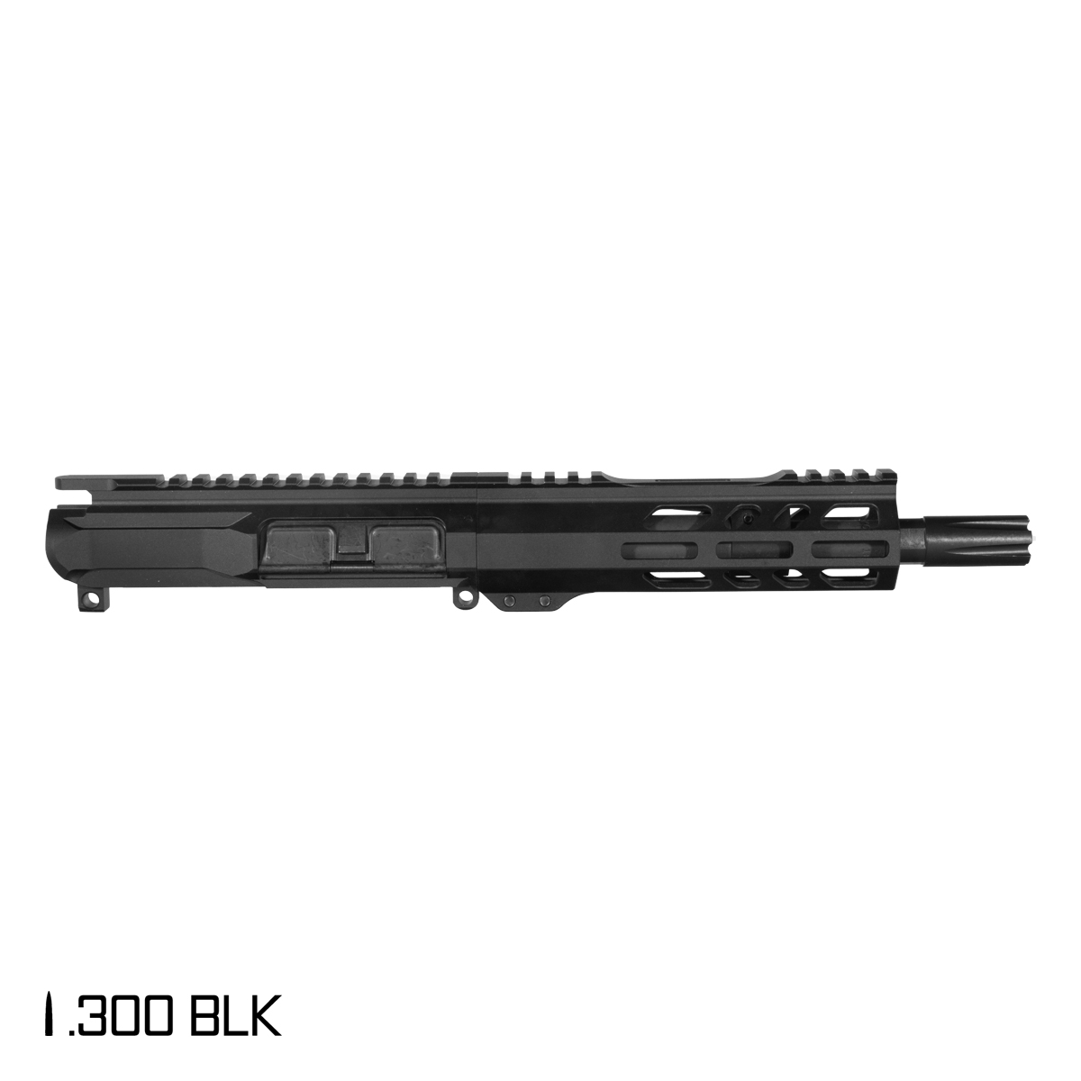 Davidson Defense Ronin Competition 7.5-inch Pistol-Gas 1:8 300 BLK AR-15 Freefloat M-Lok Handguard Pistol Upper Build Kit