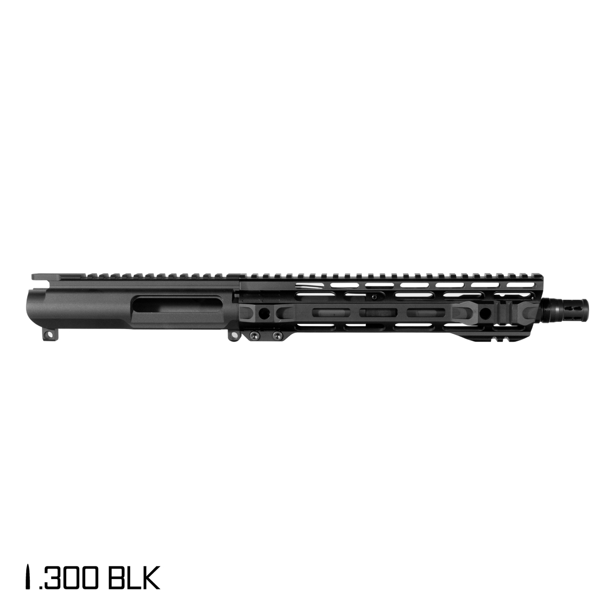 Davidson Defense Atriox 10.5-inch Pistol-Gas 1:8 300 BLK AR-15 M-Lok Pistol Upper Build Kit, Plan B Bartizan Muzzle Brake