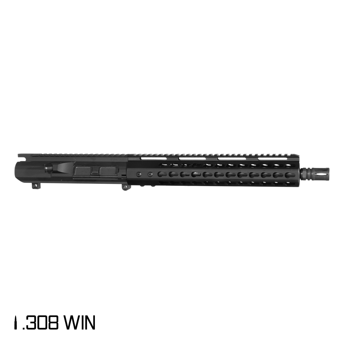 Davidson Defense Warden 12.5-inch Pistol-Gas 1:10 308 AR-10 KeyMod Handguard Pistol Upper Build Kit