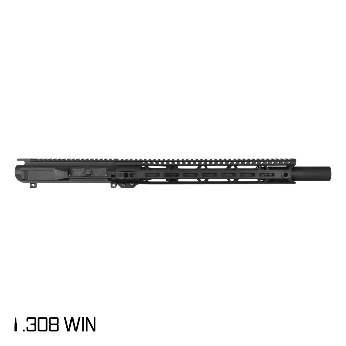Davidson Defense Trailhead 12.5-inch Pistol-Gas 1:10 308 AR-10 M-Lok Handguard Pistol Upper Build Kit