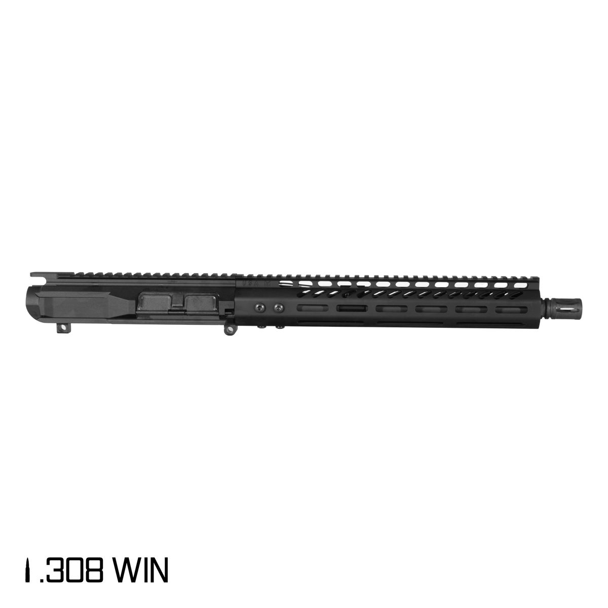 Davidson Defense Incursion 12.5-inch Pistol-Gas 1:10 .308 Win AR-10 M-Lok Pistol Upper Build Kit