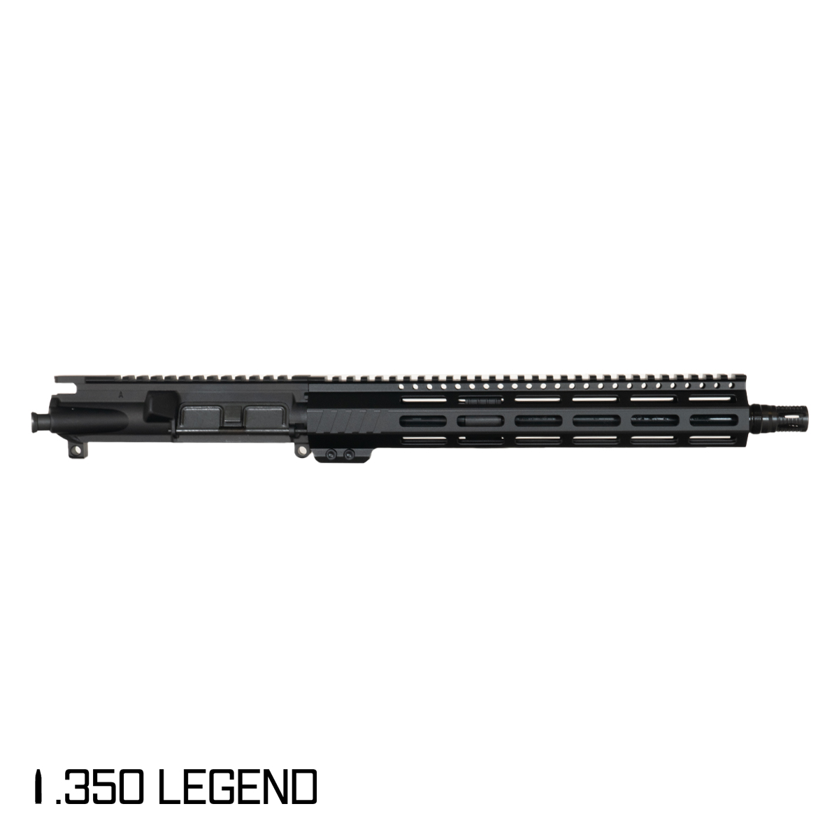 Davidson Defense Aegis 12.5-inch Pistol-Gas 1:16 .350 Legend AR-15 Freefloat M-Lok Handguard Pistol Upper Build Kit, Plan B A7 Flash Hider