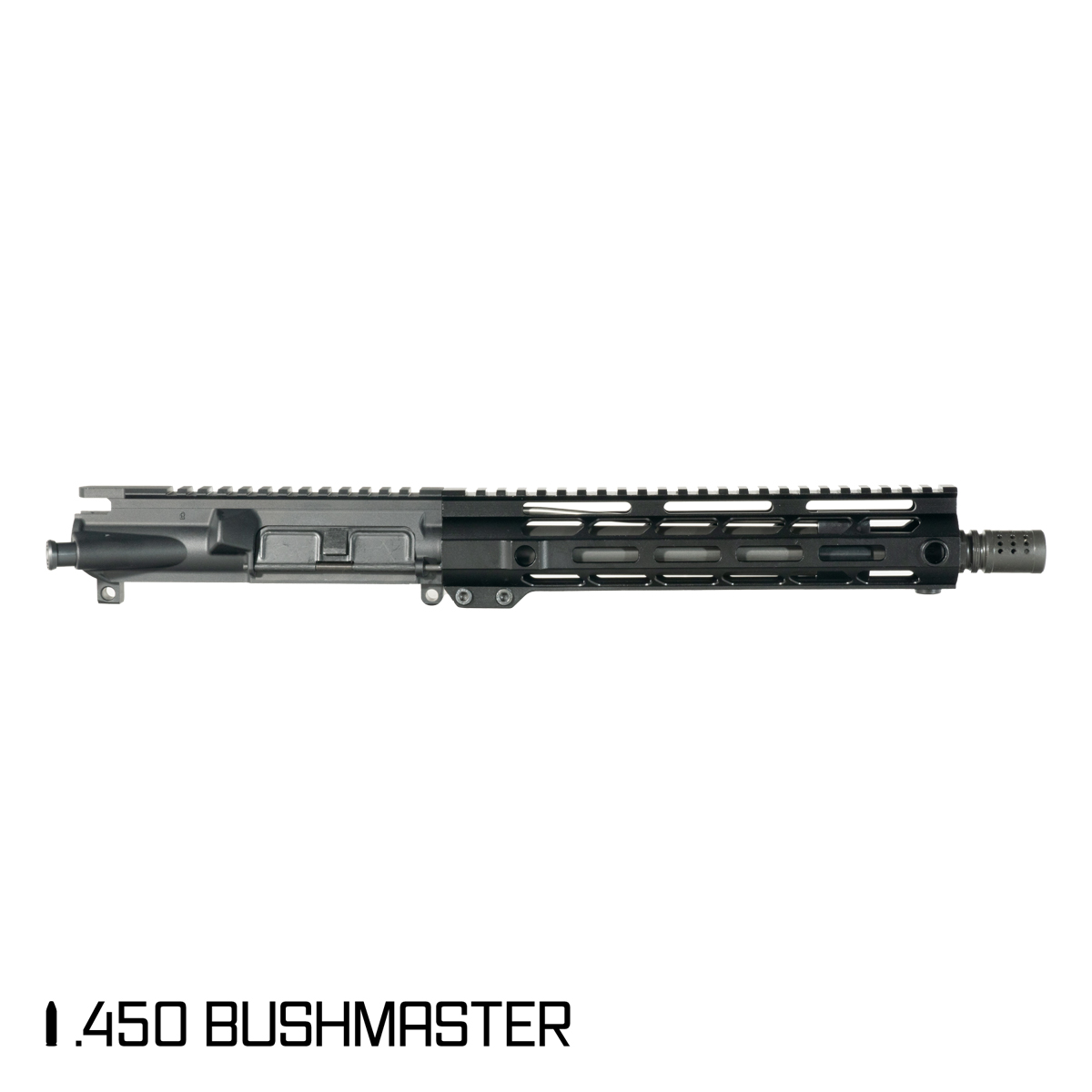 Davidson Defense Infernum 10.5-inch Carbine-Gas 1:24 .450 Bushmaster AR-15 Freefloat M-Lok Handguard Pistol Upper Build Kit