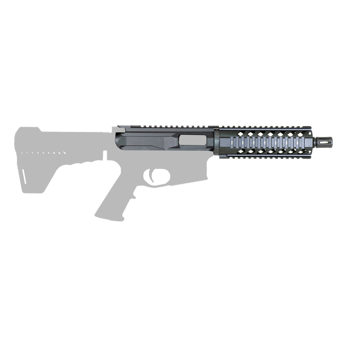 Davidson Defense 'Traveler's Chosen .45 ACP' 8-inch AR-15 .45 ACP ...