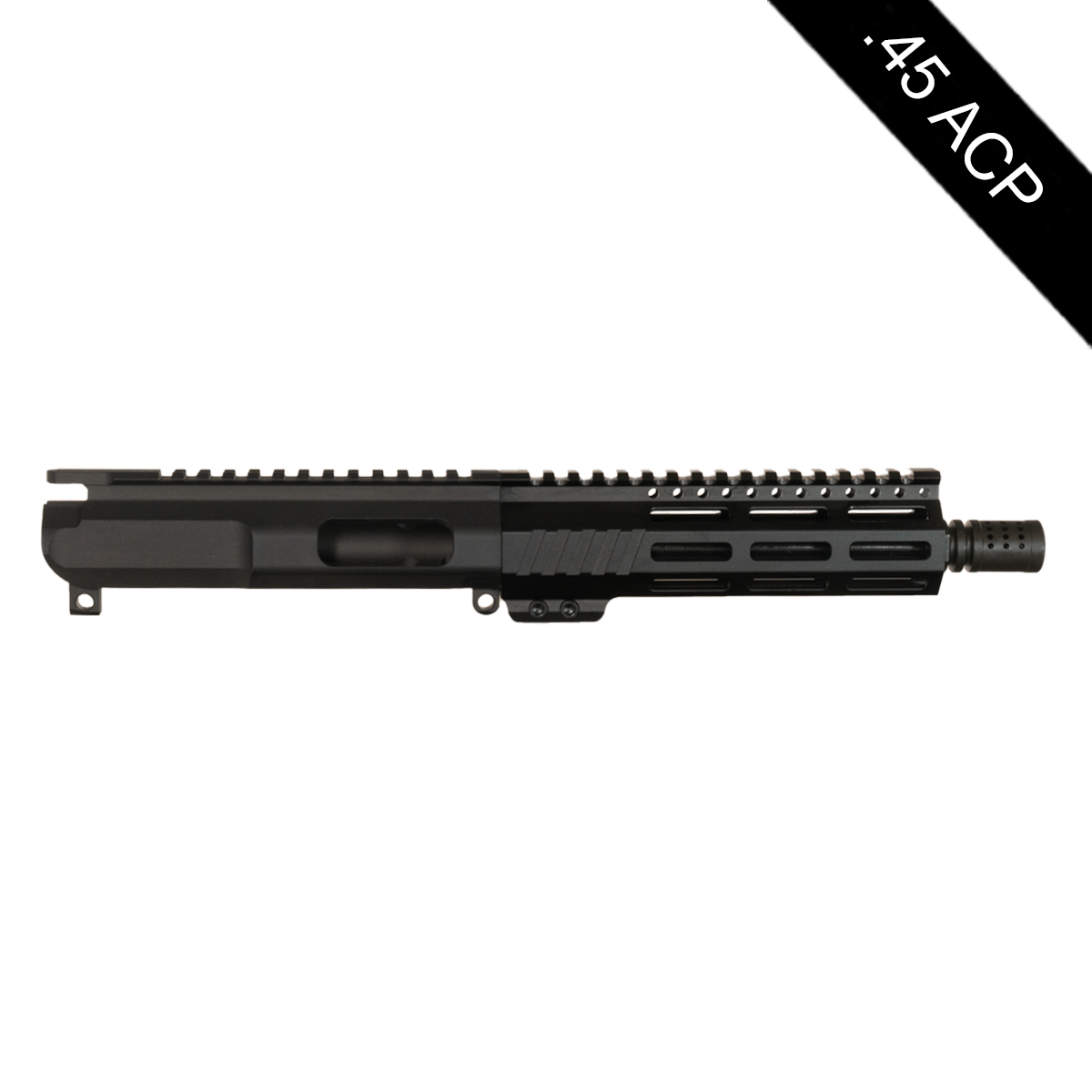 Davidson Defense Brass Collar 8-inch AR-15 .45 ACP Pistol Upper Build Kit