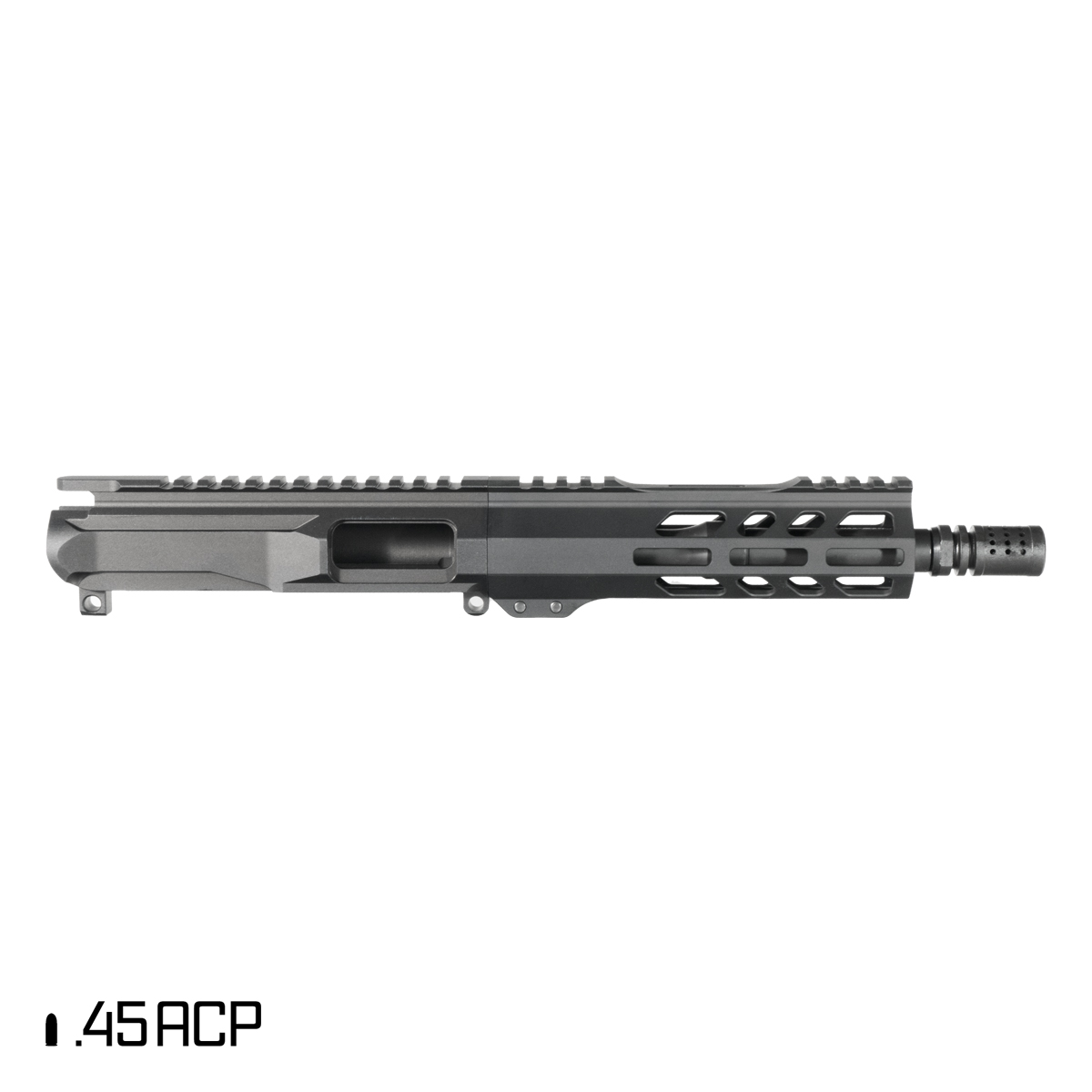 Davidson Defense Blemished Mandate 7.5-inch 1:16 .45 ACP AR-45 Freefloat M-Lok Handguard Pistol Upper Build Kit
