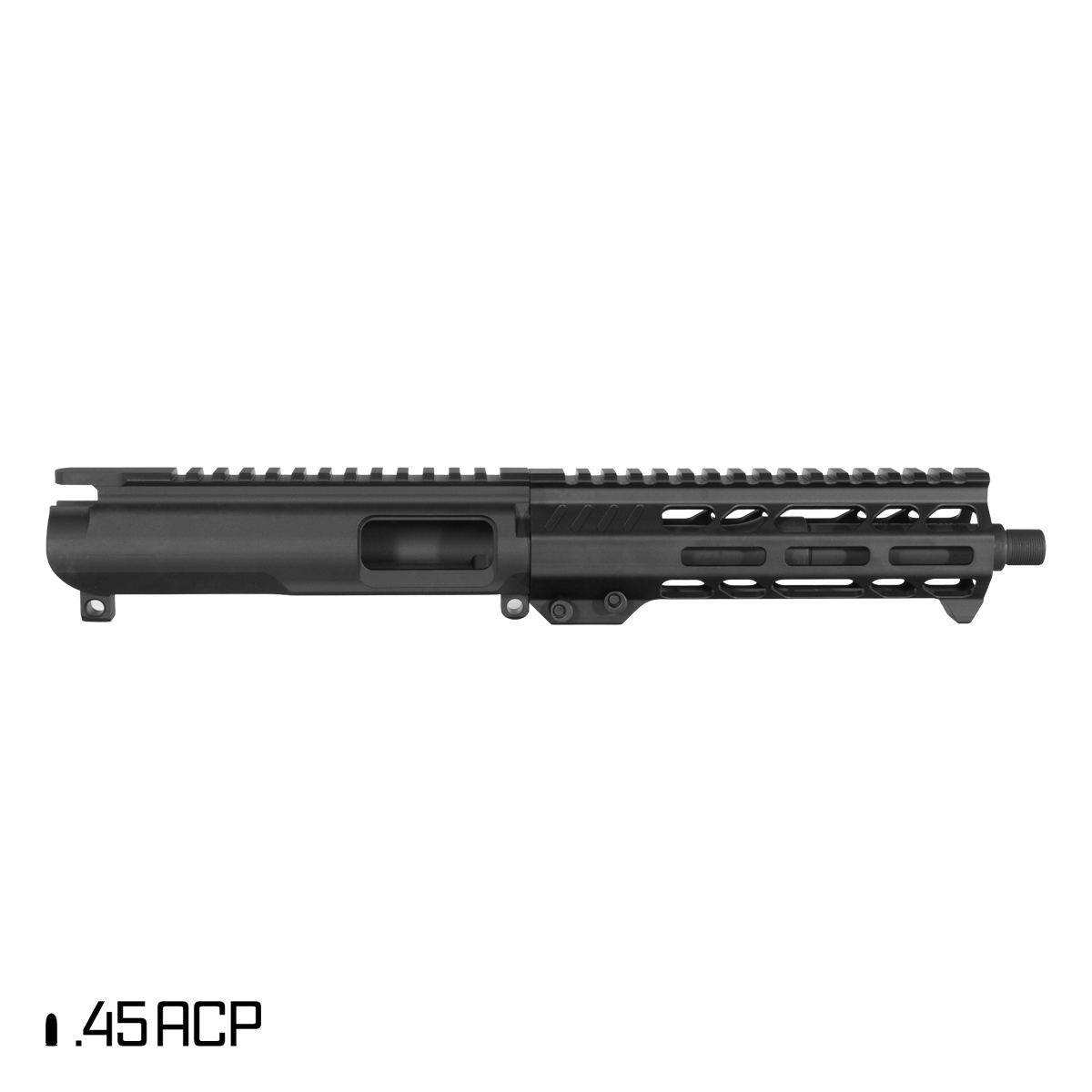Davidson Defense Suppressor Ready Ruination 7.5-inch 1:16 45ACP AR-45 Freefloat M-Lok Handguard Pistol Upper Build Kit