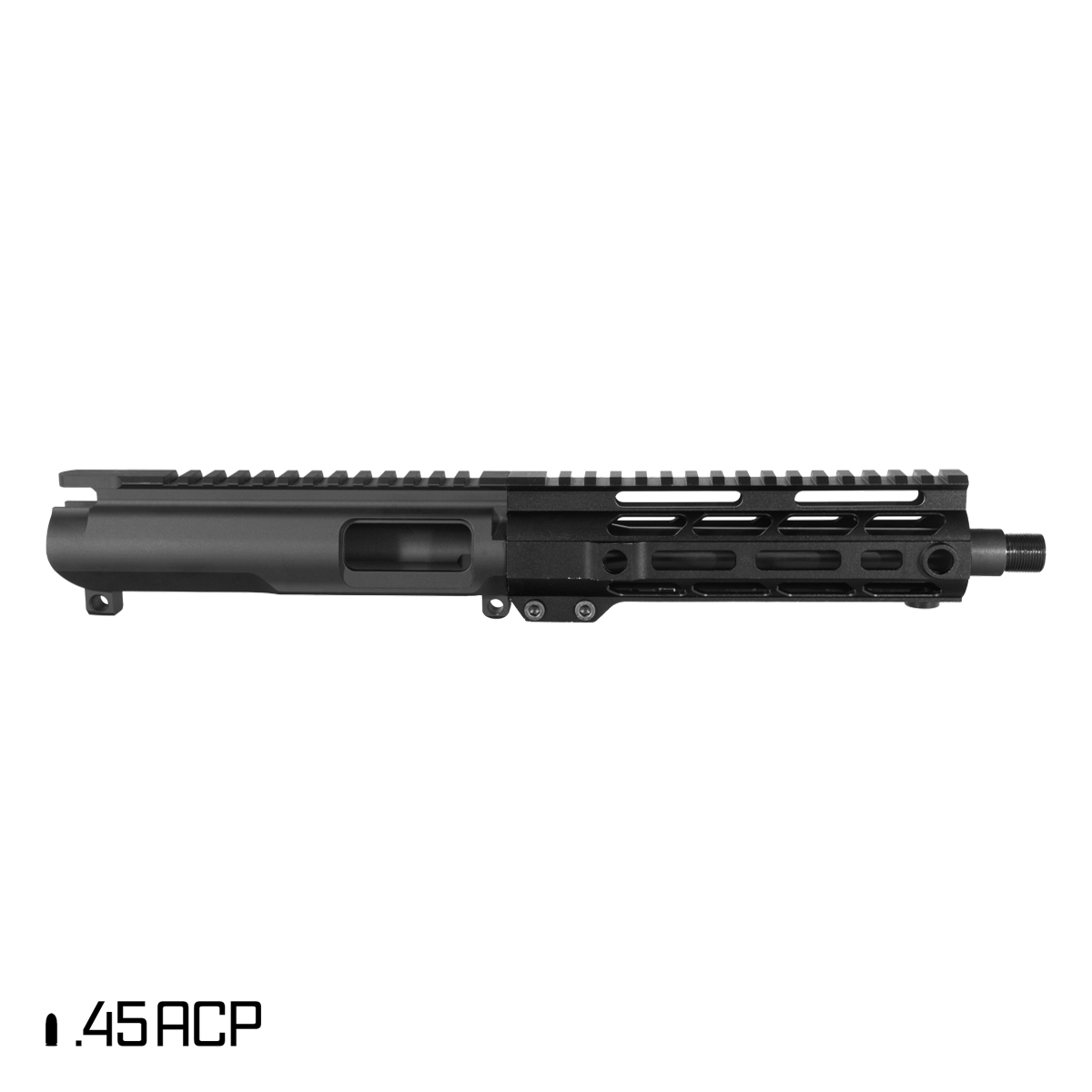 Davidson Defense Blemished Suppressor Ready XLV 8-inch 1:16 45ACP AR-15 Freefloat M-Lok Handguard Pistol Upper Build Kit