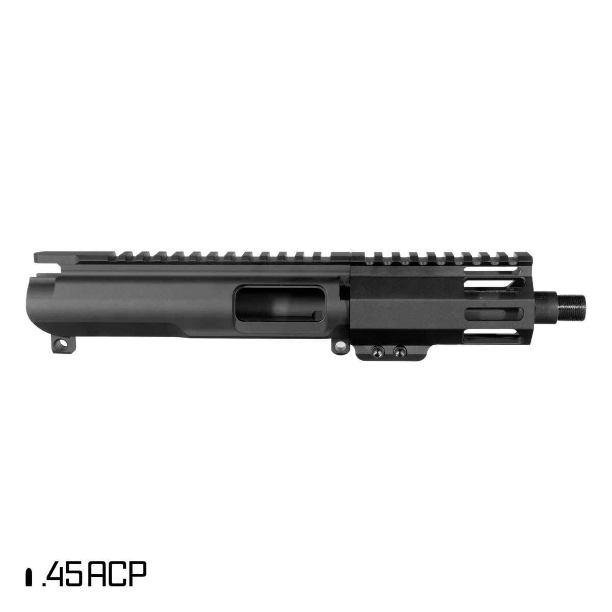 Davidson Defense Suppressor Ready Lifeline 5-inch 1:16 45ACP AR-45 Freefloat M-Lok Handguard Pistol Upper Build Kit