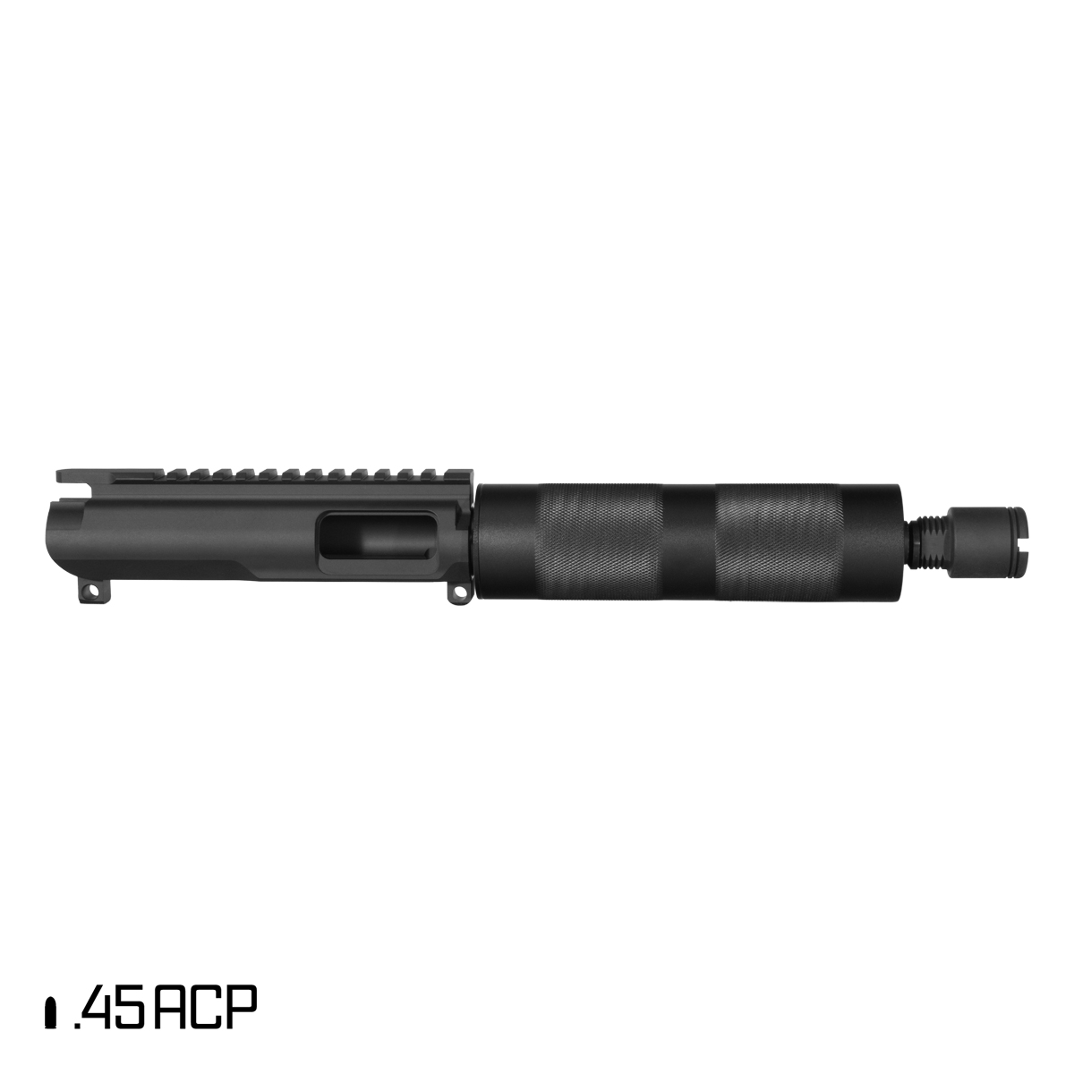 Davidson Defense Pipeline 7.5-inch 1:16 45ACP AR-45 Freefloat Tubular Handguard Pistol Upper Build Kit
