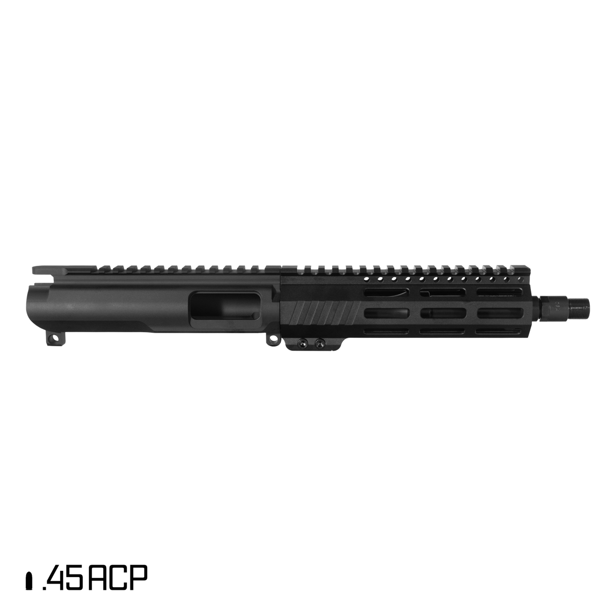 Davidson Defense Suppressor Ready Shank 7.5-inch 1:16 45ACP AR-45 M-Lok Handguard Pistol Upper Build Kit